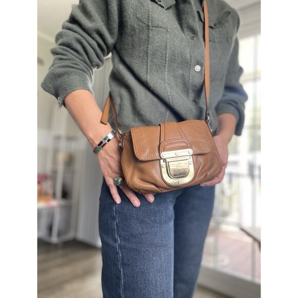 MICHAEL KORS CHARLTON CROSSBODY SHOULDER LEATHER BAG - Picture 1 of 12